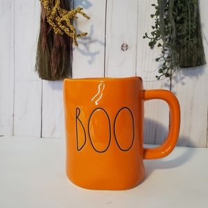 Rae Dunn Orange Boo Mug